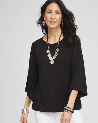 Touch of Cool\u2122 Angel-Sleeved Blouse