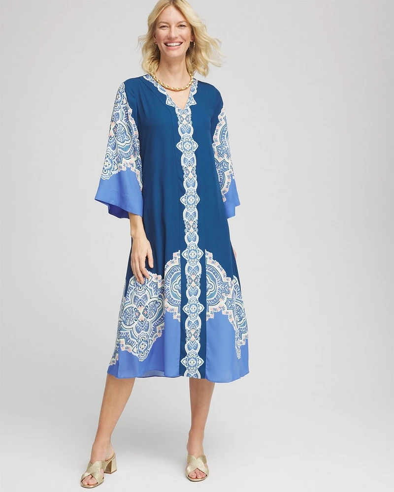 Petite Georgette Kaftan Midi Dress