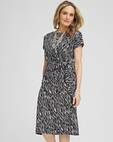 Dolman-Sleeved Side-Tie Dress