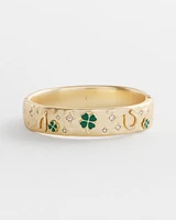 Four Leaf Clover Bangle