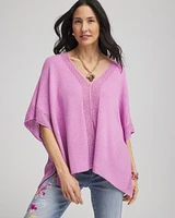 Novelty Stitch Poncho