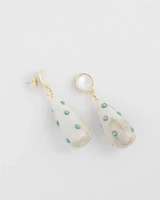 Turquoise Teardrop Earrings