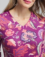 Paisley Everyday 3/4 Sleeve Tee