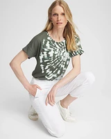 Zenergy® Placed Tie Dye Tee