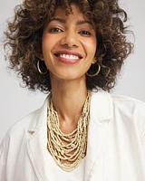 Multi-Layered Bead & Collar Necklace