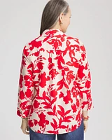 No Iron™ Floral Linen Shirt