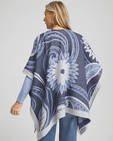 Jacquard Paisley Ruana