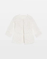 Travelers™ Collection Embroidered 3/4 sleeve Jacket