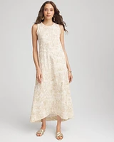 Printed Sleeveless Midi Tank Dress