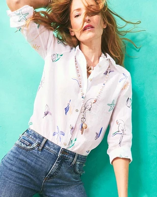 No Iron™ Island Linen Shirt