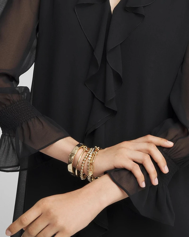 Ruffle Front Shirt Dress