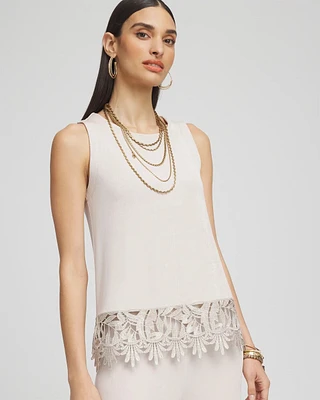 Travelers™ Lace Trim Tank