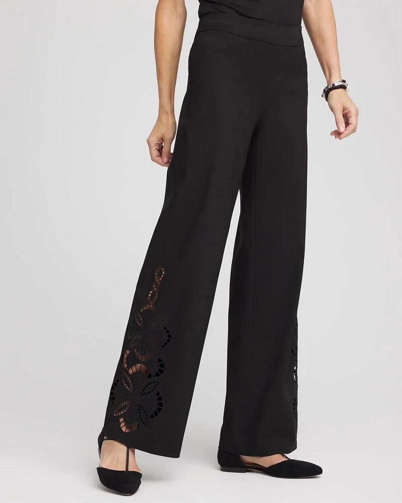 Brigitte™ Cut-out Wide-Leg Pants