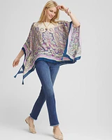 Printed Poncho