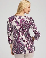 Paisley Square Neck Tunic