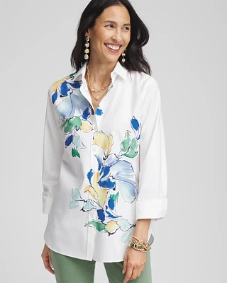 No Iron™ Floral Shirt