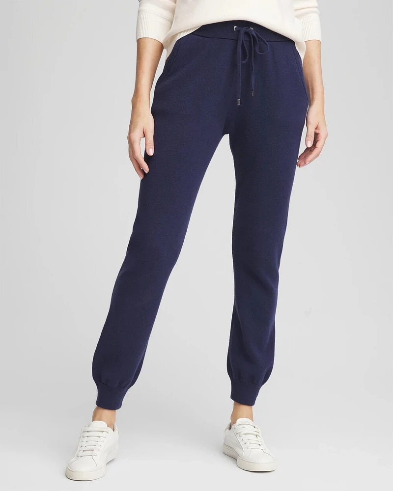 Zenergy® Luxe Cashmere-Blend Ankle Jogger Pants
