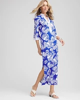 Petite Shell Story Maxi Dress
