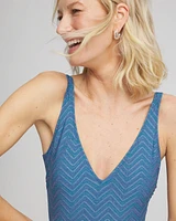 Gottex Blend V-Neck One Piece