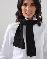 Cotton-Cashmere Blend Scarf