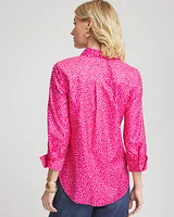 No Iron™ Cheetah Stretch Shirt