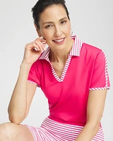 Zenergy® UPF Knit Cutout Tee
