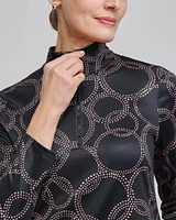 Zenergy® UPF Polka Dot Long Sleeve Top