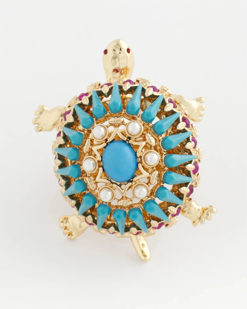 Sea Turtle Brooch