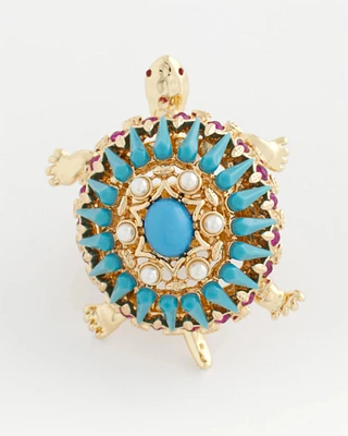 Sea Turtle Brooch