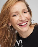 Heart Hoop Earrings