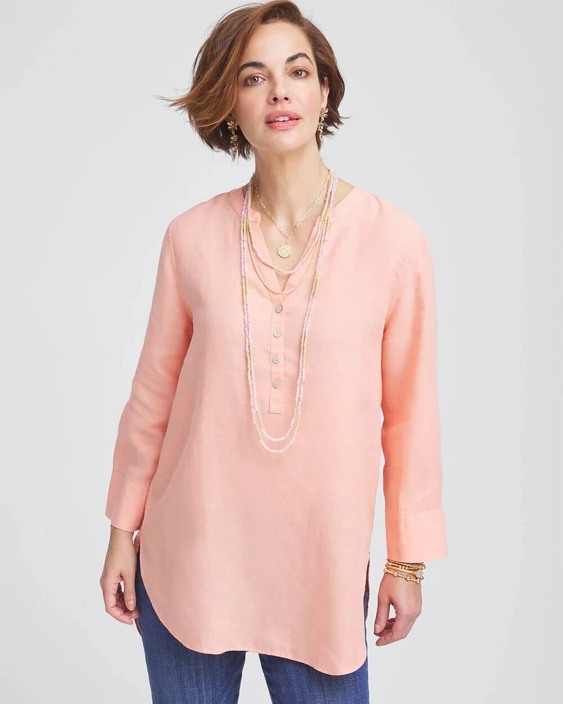 No Iron™ Linen Tunic