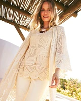 Island Crochet Lace Tank
