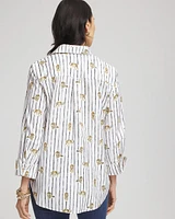 No Iron™ Leopard Graphic Shirt