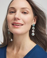 No Droop® Jasper Stone Drop Earrings