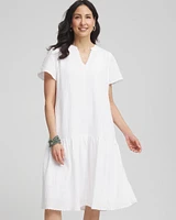 Popover Cotton Gauze Dress