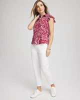 Zenergy® UPF Printed Polo Top