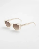 Nude Cateye Sunglasses