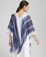 Long Embellished Linen Kaftan