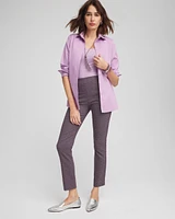 Brigitte Geo Slim Ankle Pants