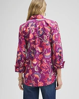 No Iron™ Stretch Paisley Shirt