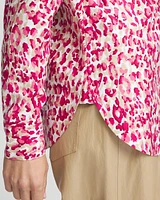 No Iron™ Leopard Print Shirt
