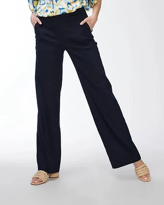 Linen Stretch Relaxed Pants
