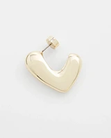 No Droop® Gold Tone Mini Hoops