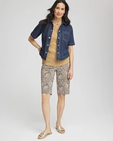 Animal Print Brigitte™ Slim Shorts