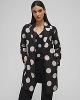 Polka Dot Jacquard Topper