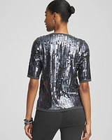 Sequin Pullover Sweater