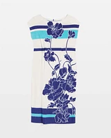 Travelers™ Wildflower Cap-Sleeved Column Dress