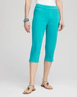 17" Pull-On Capri Jeans