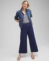 Poplin Culotte Pants