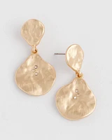 Gold Mini Drop Earrings